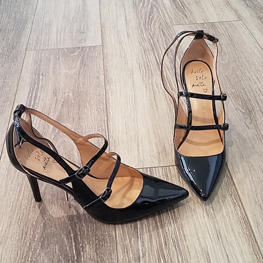 Banana Republic Desiree Strap Pointed-toe Heels